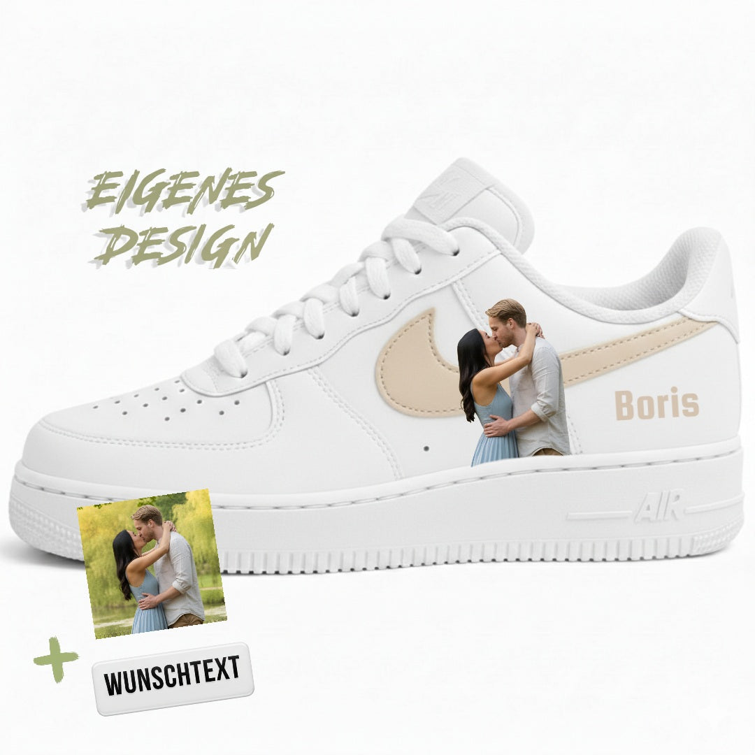 Eigenes Design Air Force 1  "beige"