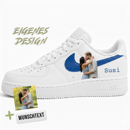 Eigenes Design Air Force 1  "blau"