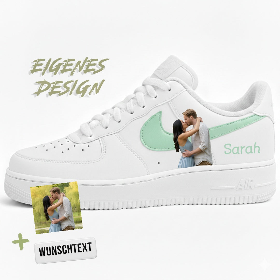Eigenes Design Air Force 1  "mint"