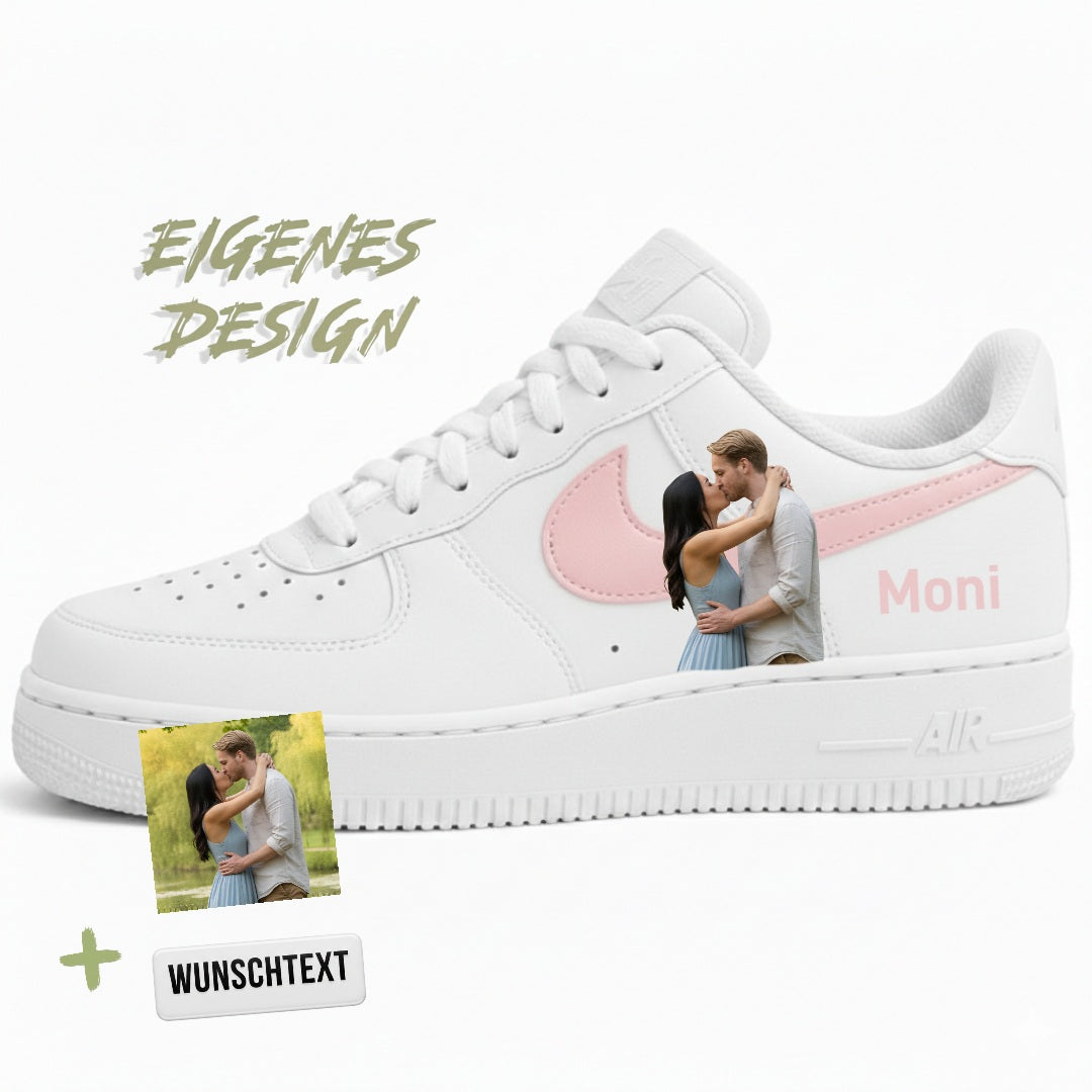 Eigenes Design Air Force 1  "rosa"