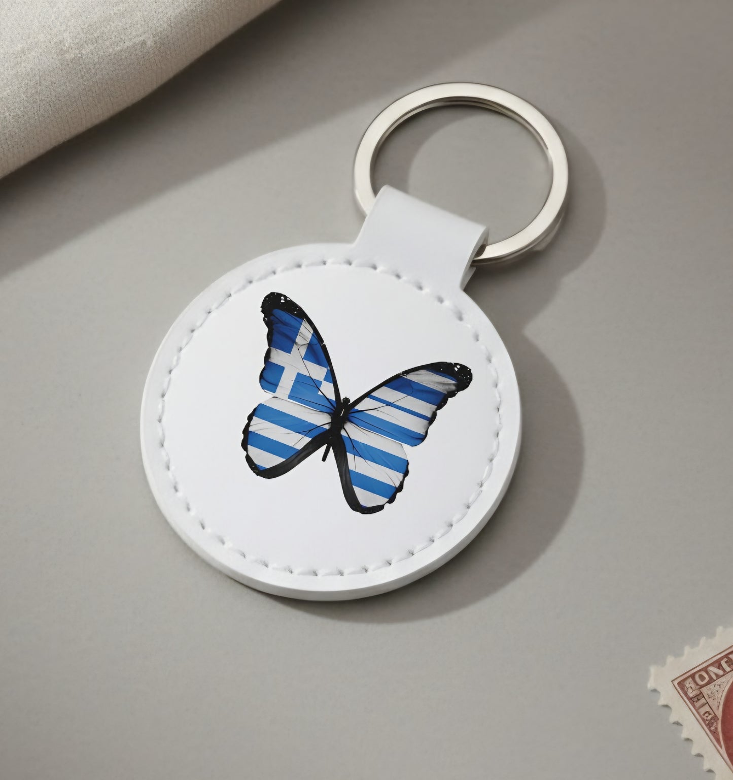 Schlüsselanhänger Griechenland Schmetterling 016