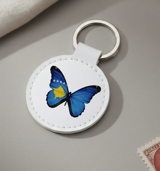 Schlüsselanhänger Kosovo Schmetterling 019
