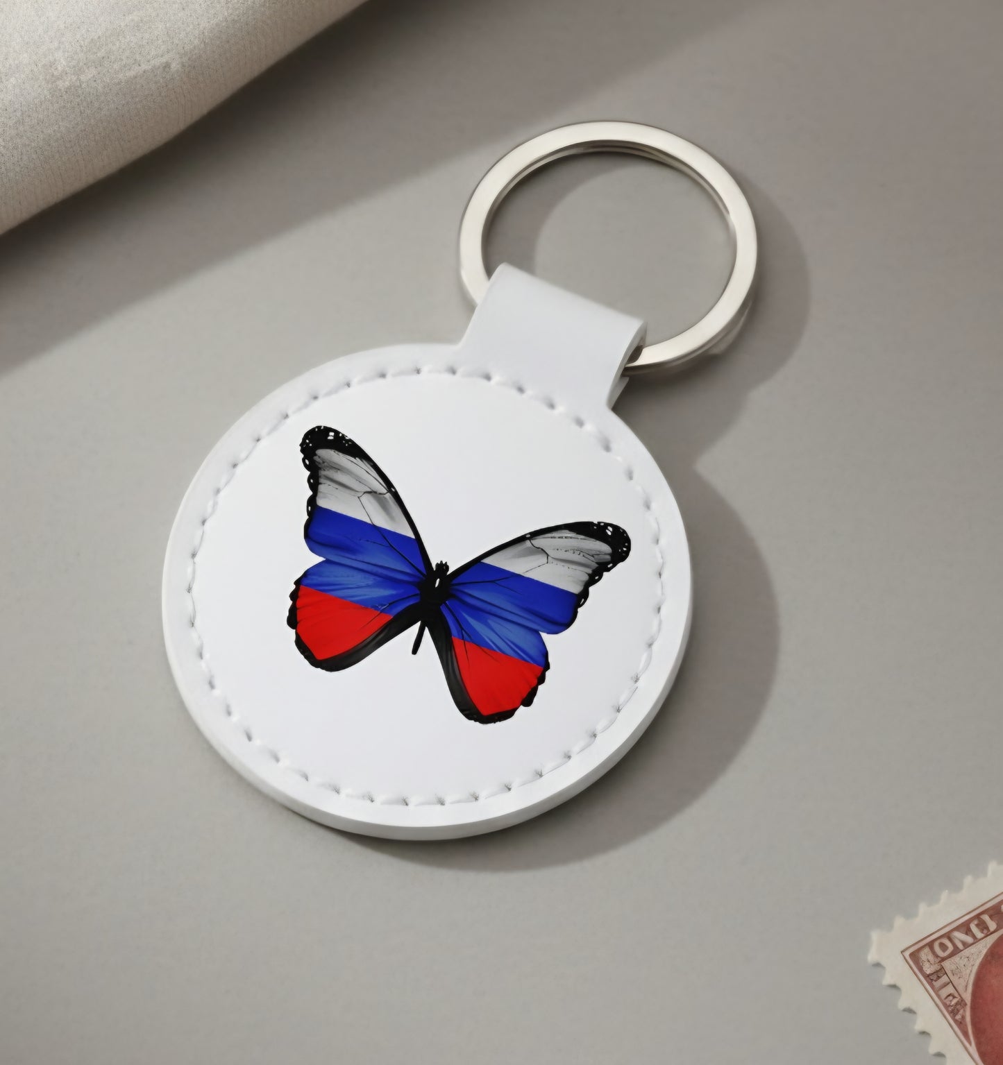 Schlüsselanhänger Russland Schmetterling 030