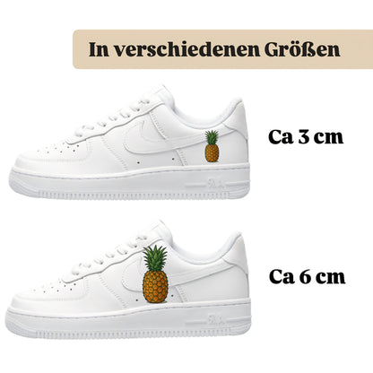 Sneakytats Bügelfolie Ananas Frucht zum selbstgestalten