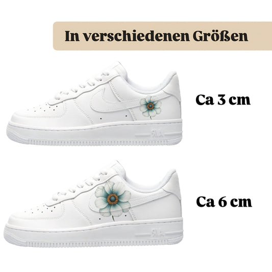 Bügelfolien für alle Schuhe zum selber personalisieren custom Sneaker Anemone