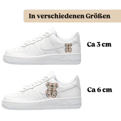 Bügelbilder für mehrere Sneakerarten Nike Puma Adidas Badelatschen Design Teddy