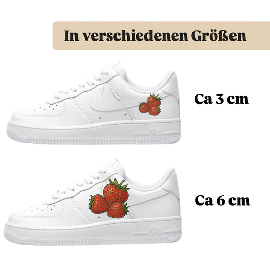 Sneakytats Folie Erdbeeren Frucht zum selbstgestalten