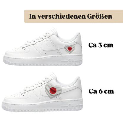 Sneakerfolien für verschiedene Schuharten Nike Adidas Puma Herz Japan