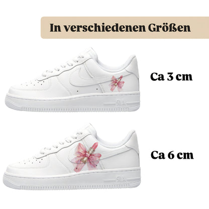 Bügelbilder für mehrere Sneakerarten Nike Puma Adidas Badelatschen Lippenstift
