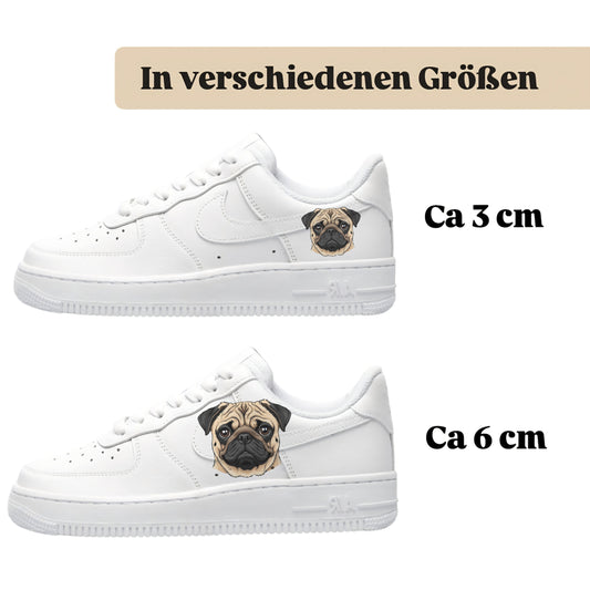 Personalisierte Sneaker mit Tiermotiv einfach aufbügeln