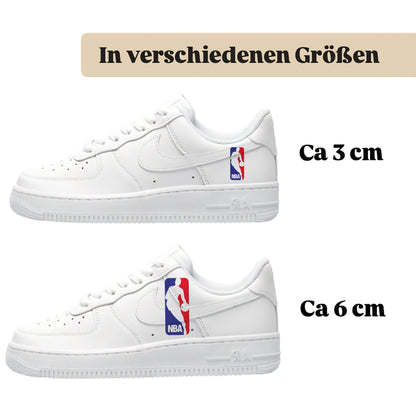 Bügelbilder für mehrere Sneakerarten Nike Puma Adidas Badelatschen Design NBA