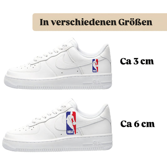 Bügelbilder für mehrere Sneakerarten Nike Puma Adidas Badelatschen Design NBA