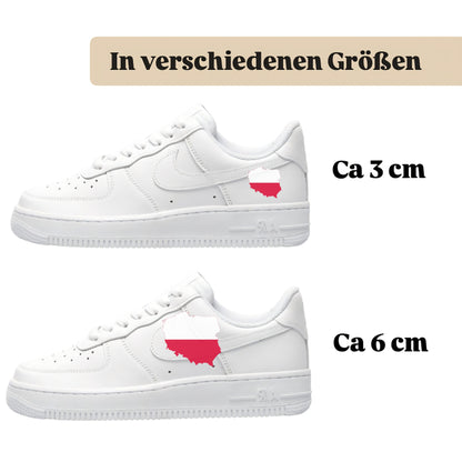 Land Polen Motiv zum Selbstgestalten für alle Sneaker 