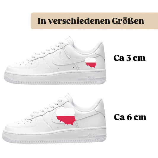 Land Polen Motiv zum Selbstgestalten für alle Sneaker 