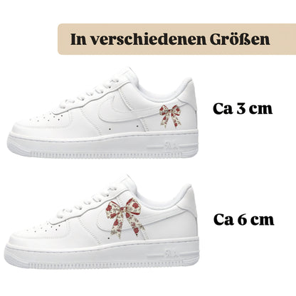 Sneakerfolien einzigartig und neu für mehrere Schuharten Nike Adidas Puma Schleife Blumen