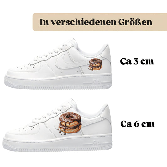 Sneakerfolien einzigartig und neu für mehrere Schuharten Nike Adidas Puma Schoko Donut