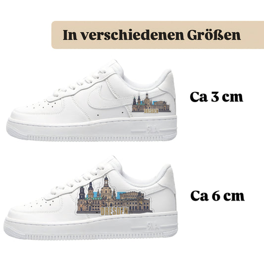 Mit den Skyline Dresden Sneakytats personalisierst du deine eigenen Sneaker 
