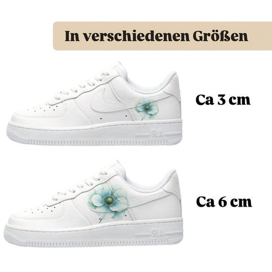 Bügelfolien für alle Schuhe zum selber personalisieren custom Sneaker Rose