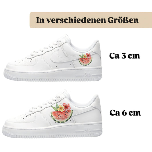 Sneakerfolien einzigartig und neu für mehrere Schuharten Nike Adidas Puma Wassermelone