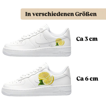 Sneakerfolien einzigartig und neu für mehrere Schuharten Nike Adidas Puma Zitronen