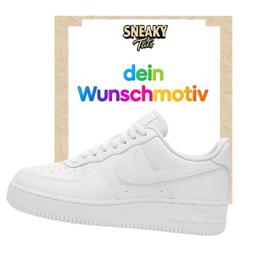 Sneakytats eigenes Design zum personalisieren von Sneakers