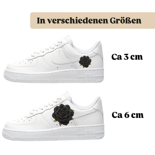 Bügelfolien für alle Schuhe zum selber personalisieren custom Sneaker Rose
